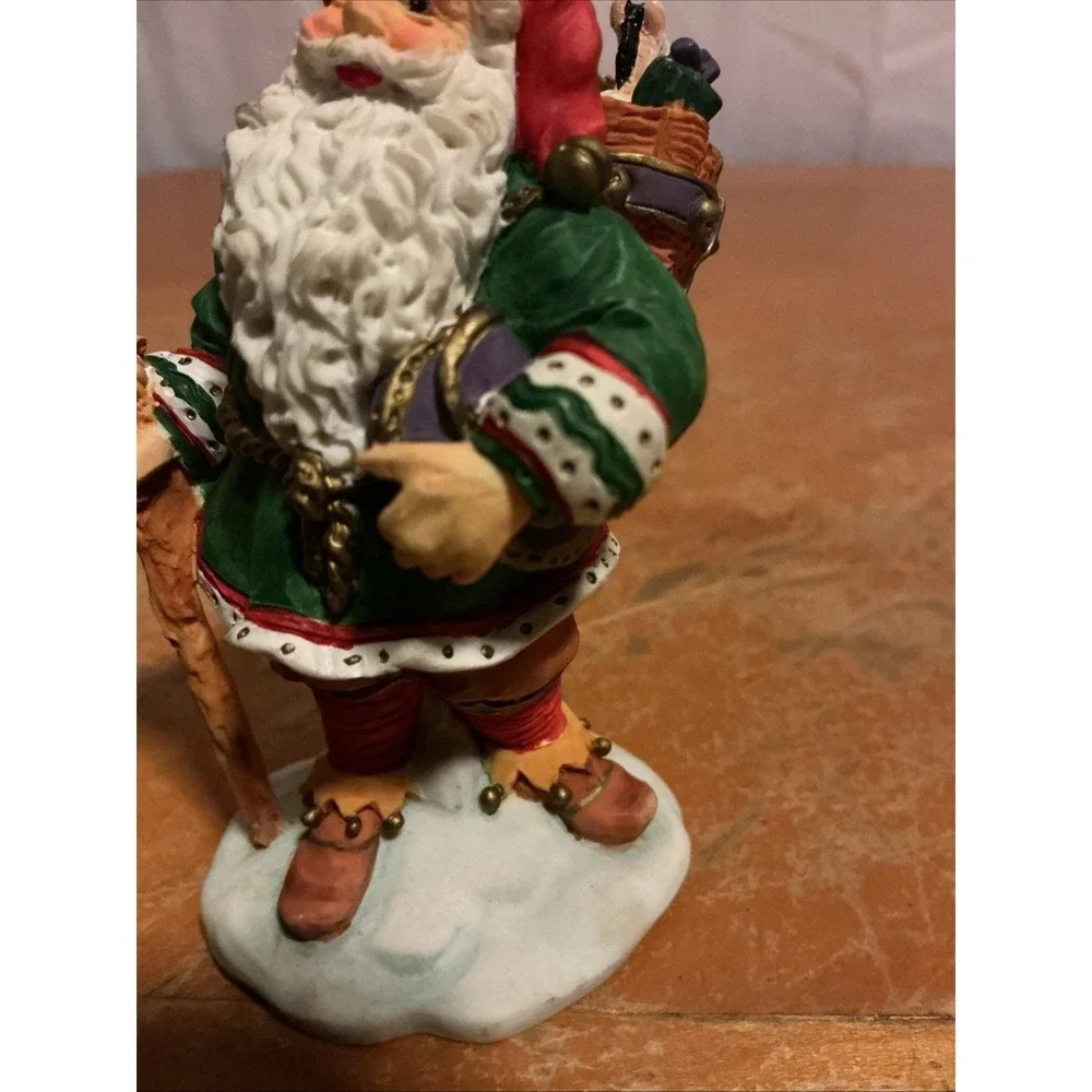 1995 Bronson Collectibles Old World Santas Julnisse Danish Gnome By Stevenson